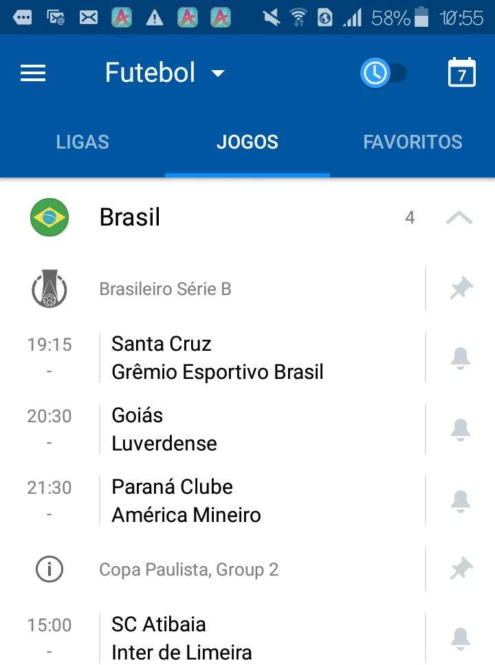 jogos de hj