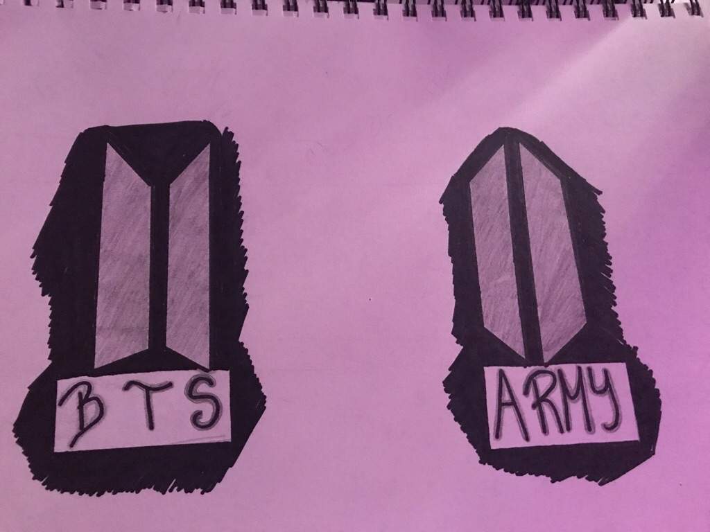 How To Draw A BTS Logo