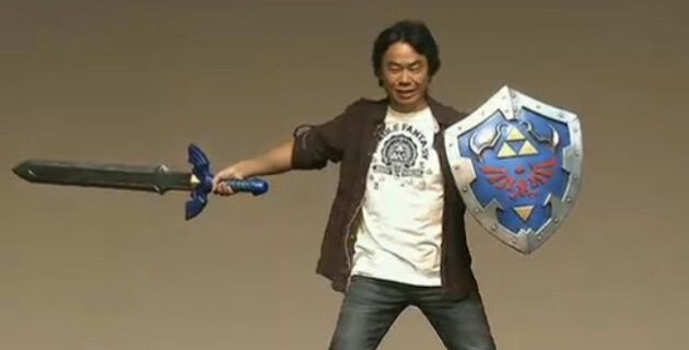 Shigeru Miyamoto Zelda