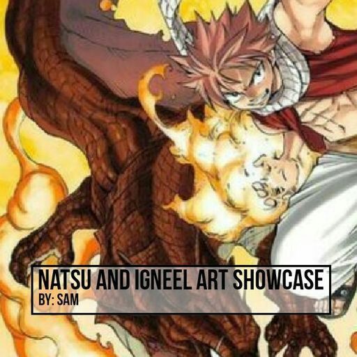 natsu and igneel statue