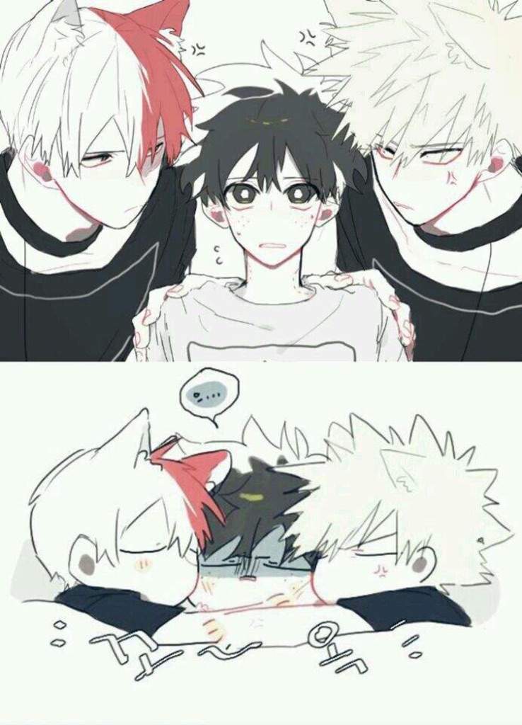 Deku x todoroki o deku x kacchan ? ♥ | •Anime• Amino