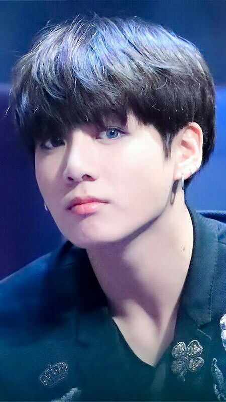 Jungkook with blue lenses | ARMY's Amino