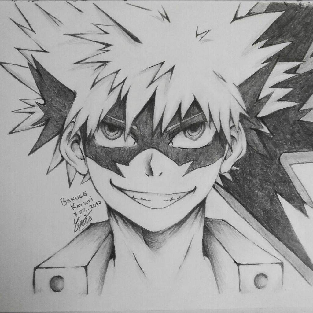 My drawing of Katsuki~ | My Hero Academia Amino