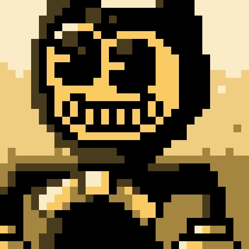 Batim Pixel Art | Bendy and the Ink Machine Amino