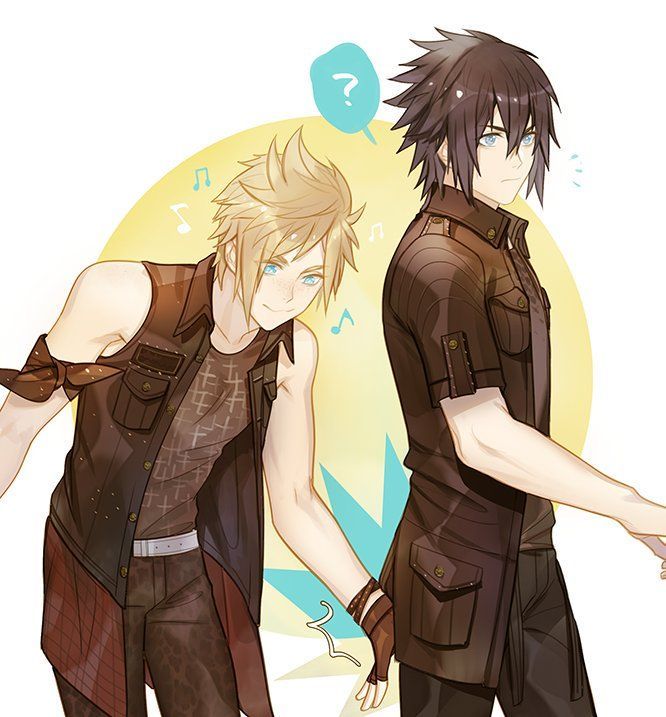 Noctis X Prompto Final Fantasy Amino