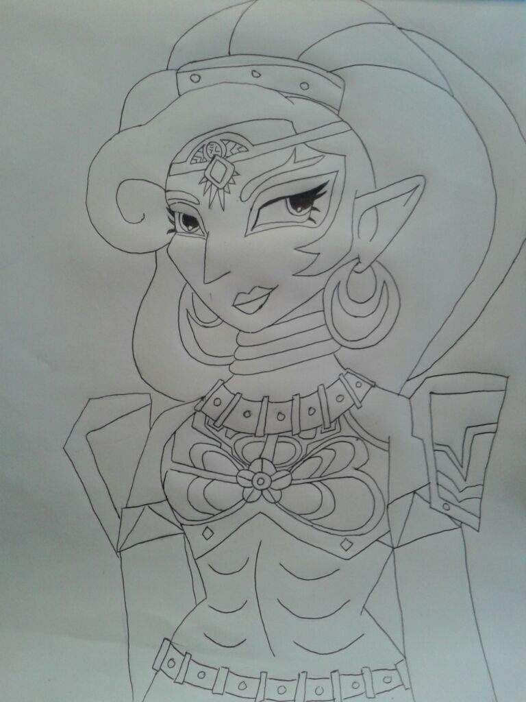 Urbosa Drawing Zelda Amino