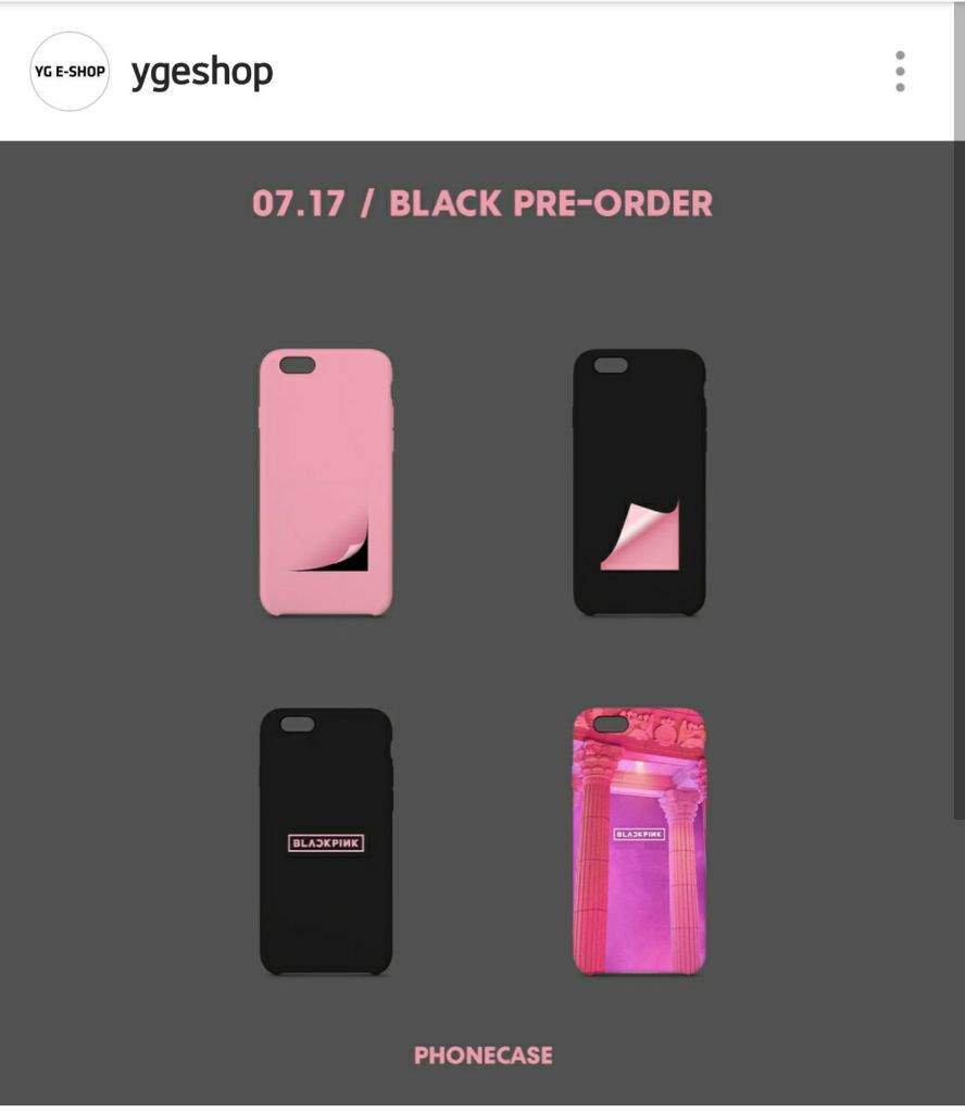 official merchandise blackpink