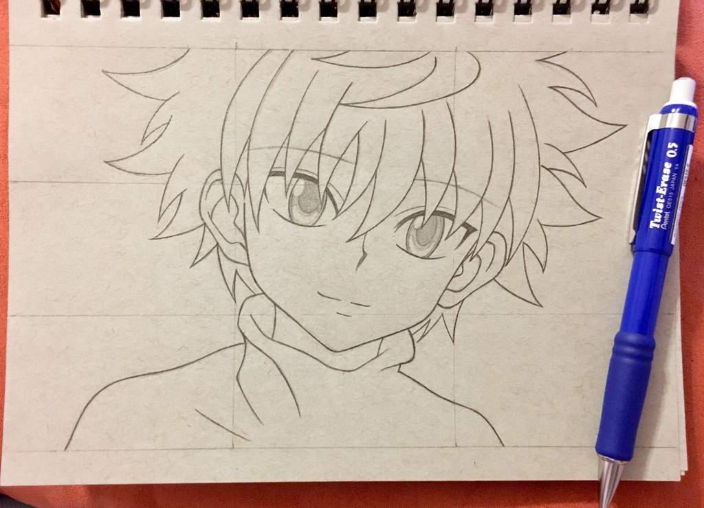 Anime Sketch Easy Killua Drawing - ansiedadedefine