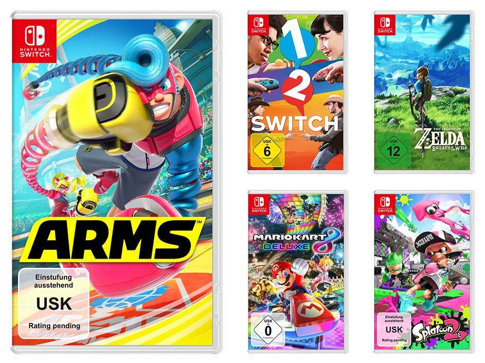 nintendo switch games by rating