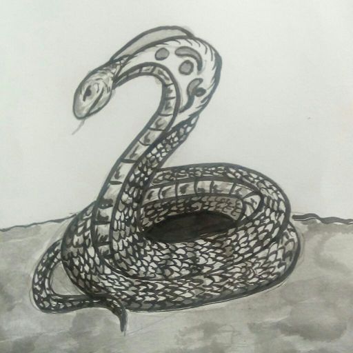 Serpiente de tinta china | •Arte Amino• Amino