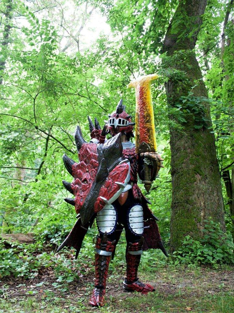 monster hunter rathalos armor figure