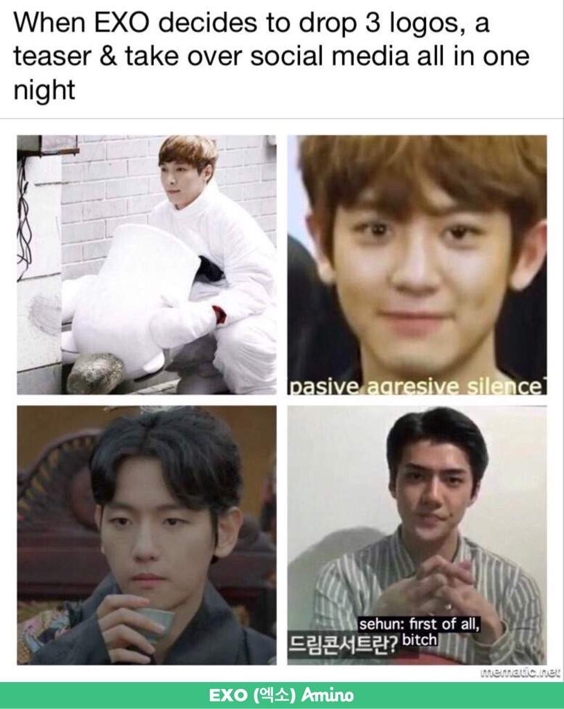 EXO Memes 1 EXO Amino