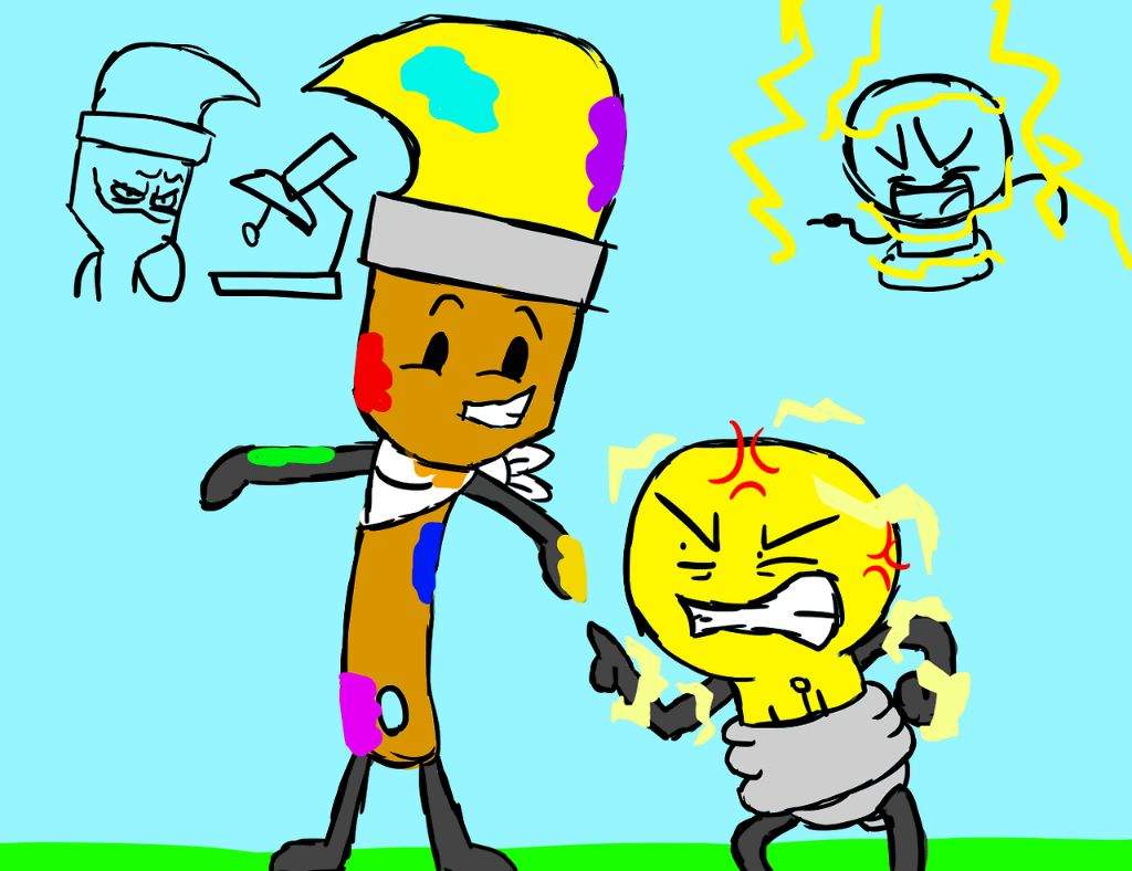 🎨🃏Swap!Paint brush🎶🌈 Inanimate Insanity ♥ Amino