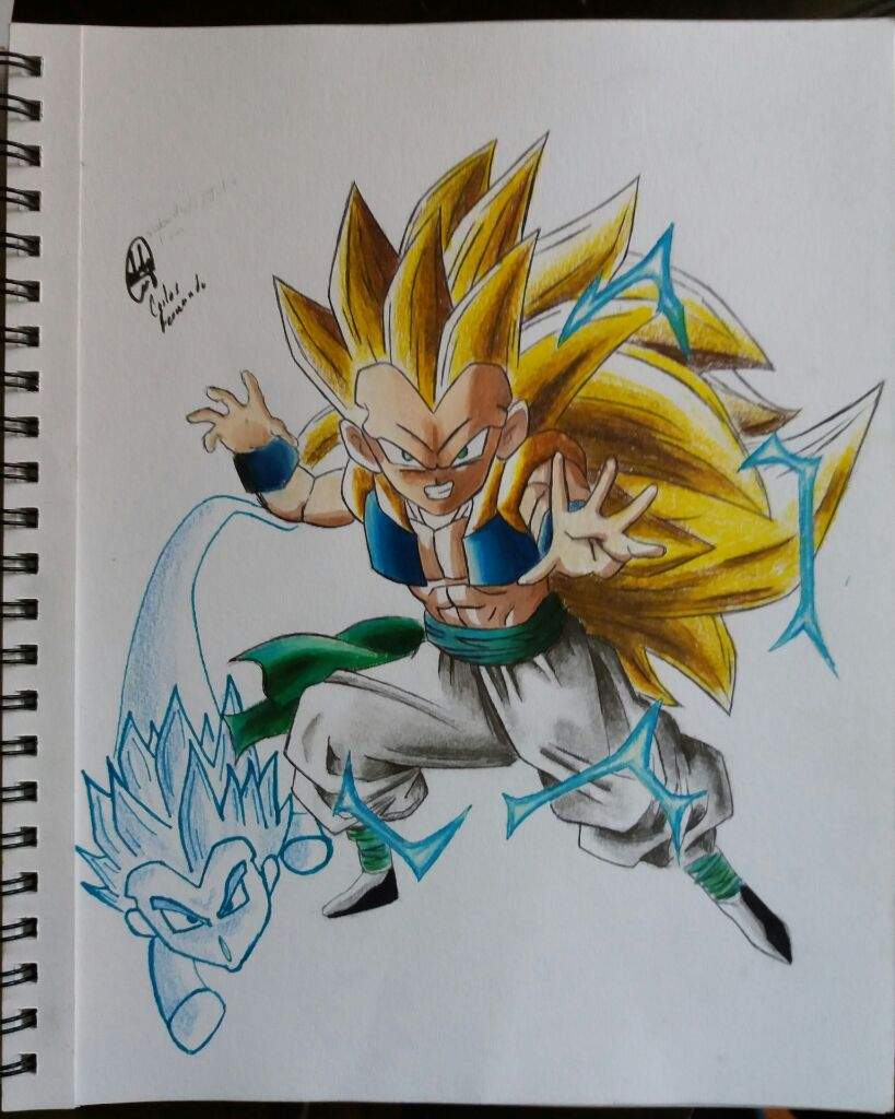 Gotenks SSJ3 | Arte Anime Amino Amino