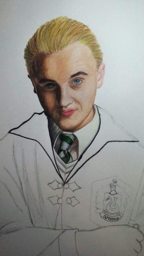 Draco Malfoy Pencil Drawing