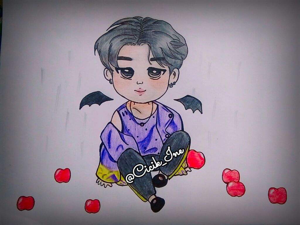 Fanart Jimin Chibi BTS ARMY INDONESIA AMINO Amino