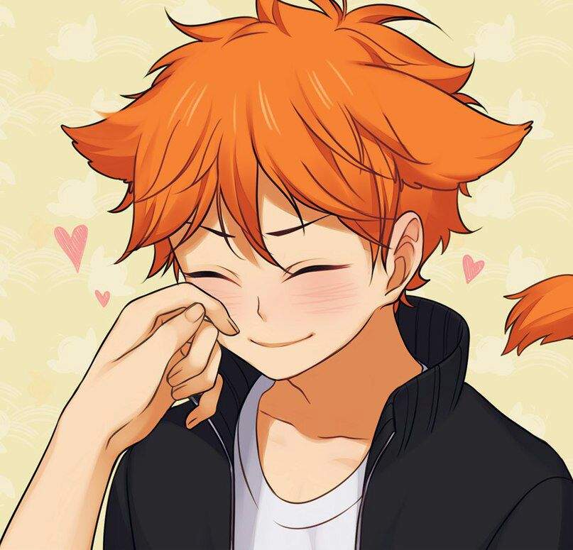 Anime guys with orange hair