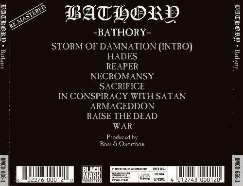 Bathory - Bathory | •Metal• Amino