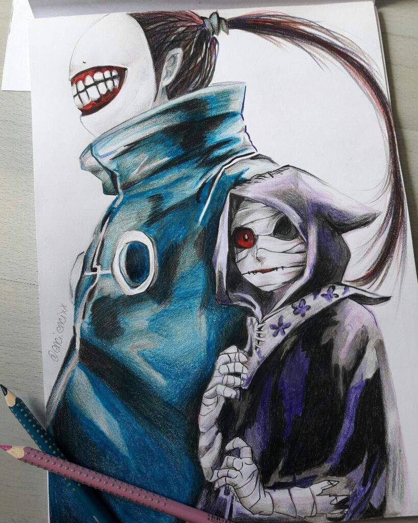 Eto and Noro | Tokyo Ghoul | Drawing Amino