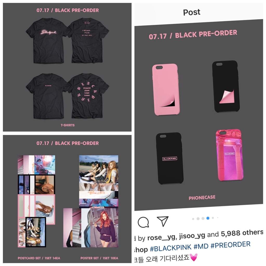 official merchandise blackpink