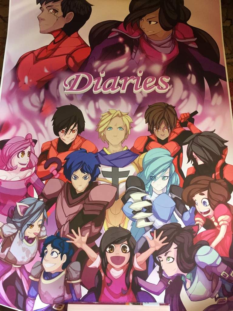 Just got the Diaries Poster! 