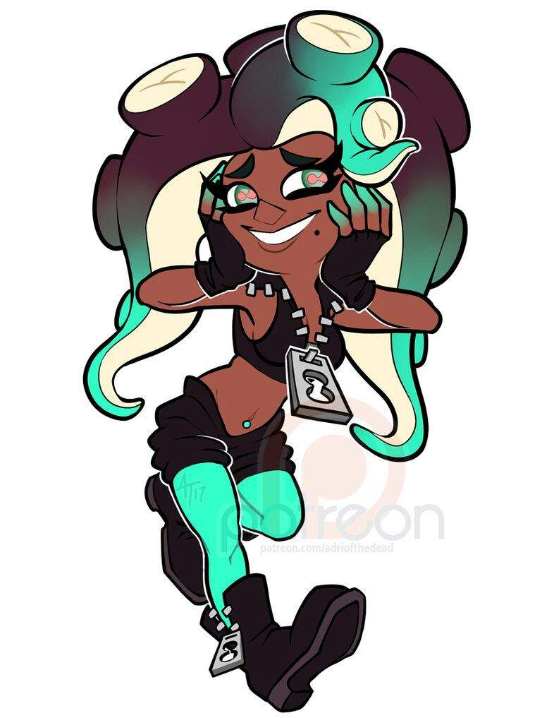 Changing my profile to Marina | Splatoon Amino