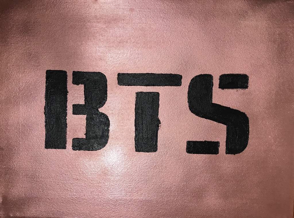 ~ DIY: BTS canvas ~ | ARMY's Amino