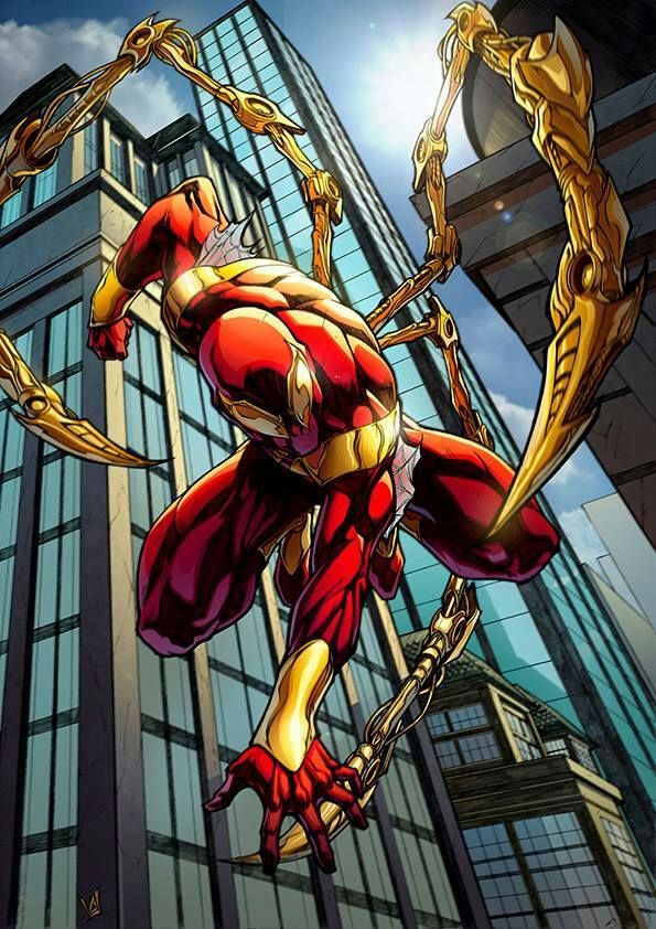 iron spider eyes