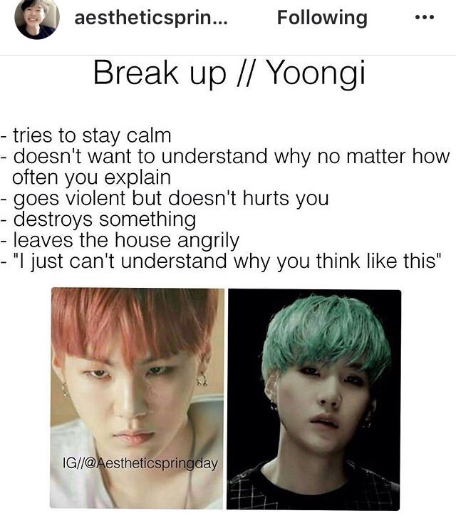 Bts Break Up will Be Like.... | K-Pop Amino