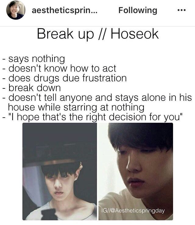 Bts Break Up will Be Like.... | K-Pop Amino