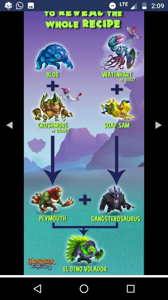 monster legends legendary breeding guide