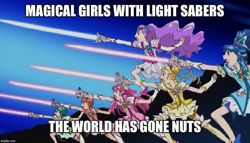 Meme challenge!•°• Glitter Force And Precure Amino