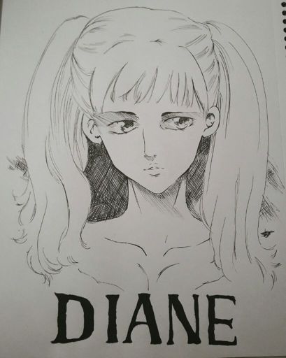 Diane's wanted poster drawing | Seven Deadly Sins Amino