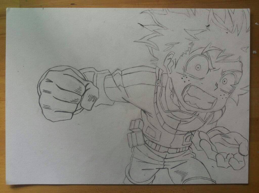 Midoriya Izuku drawing process | Anime & Manga Italia Amino