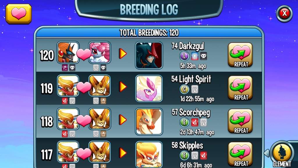 quickest epic to breed in monster legends