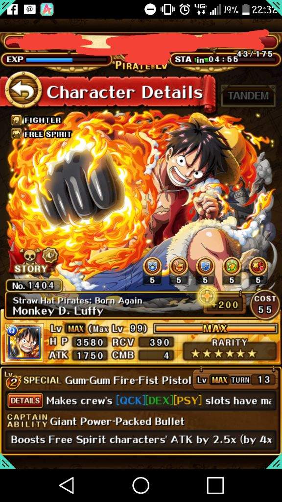 Maxed Ts Luffy One Piece Treasure Cruise Amino