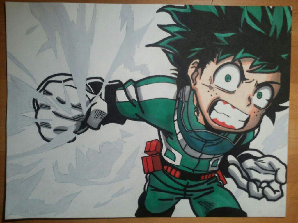 Midoriya Izuku Drawing Process 