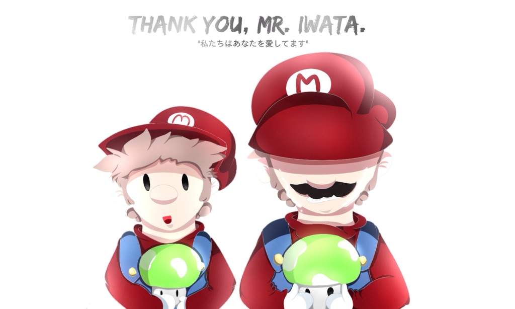 Thank You Mr Iwata Mario Amino