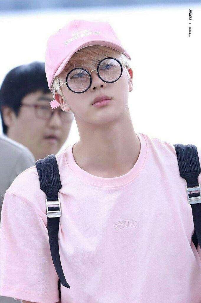 jin pink shirt