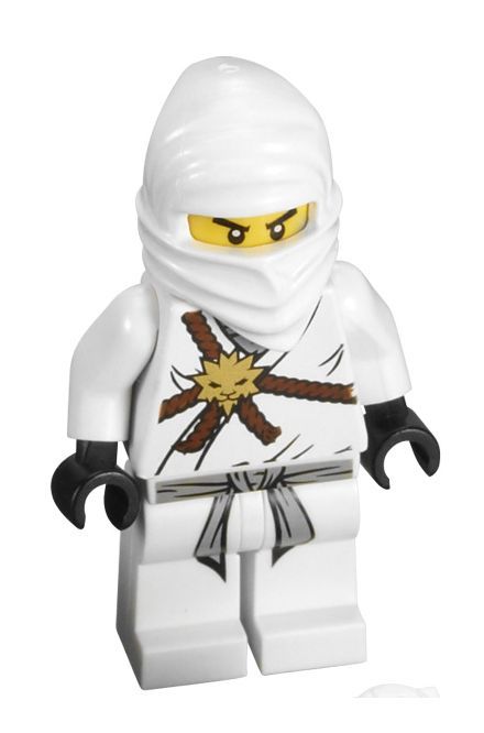 Ninjago Lego Mini Figura Blanco/Zane Ninja 2113 2504 2506 2507 