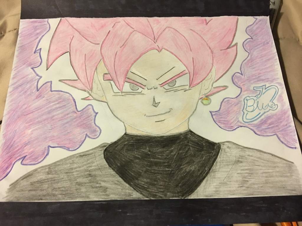 Rosé Goku Black Drawing 😌 Dragonballz Amino 7630