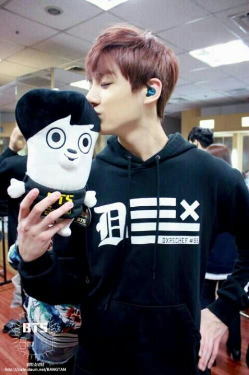 bts members and their plushies