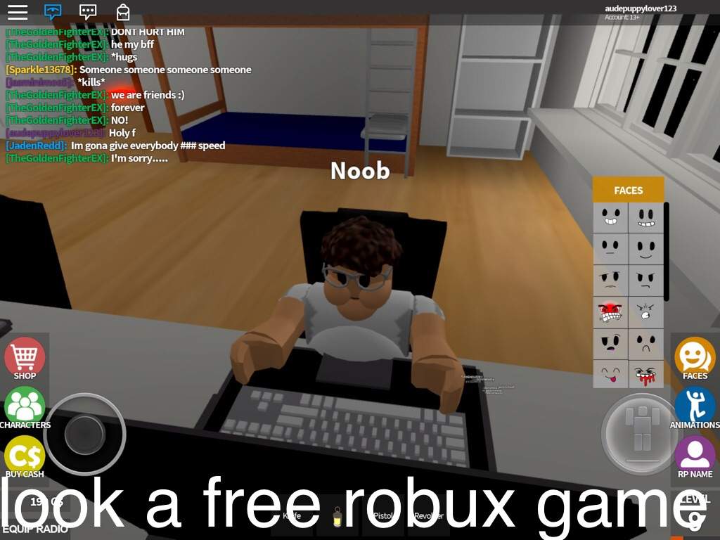 Noob Trys Tho Get Free Robux Roblox Amino