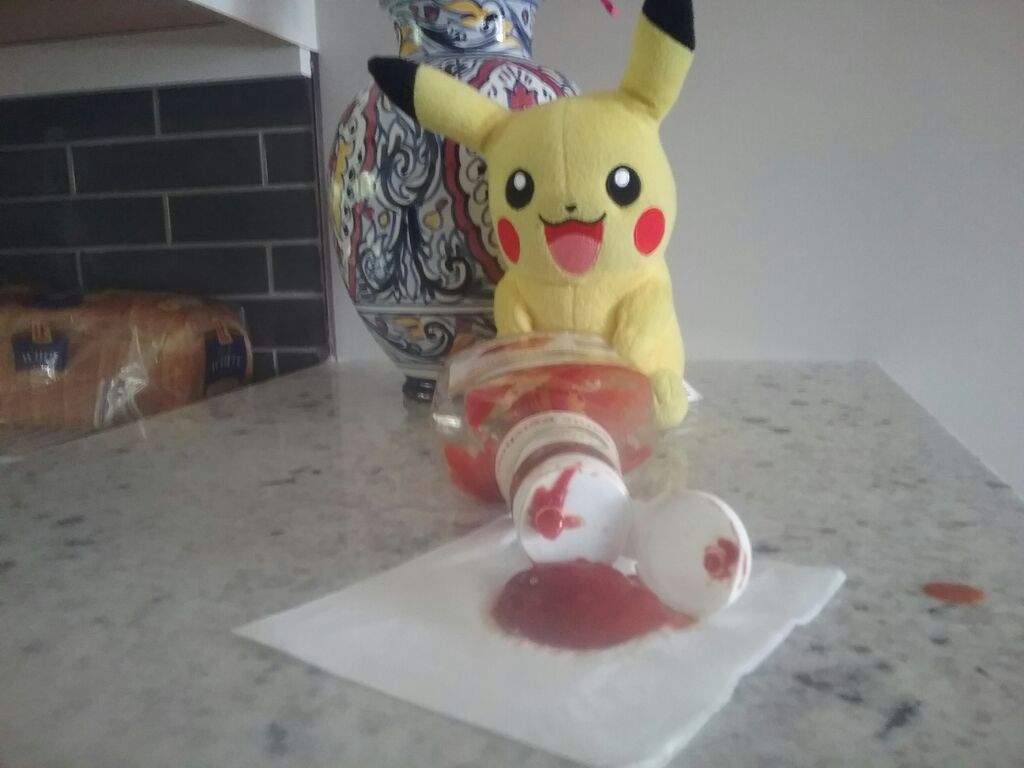 pikachu ketchup plush