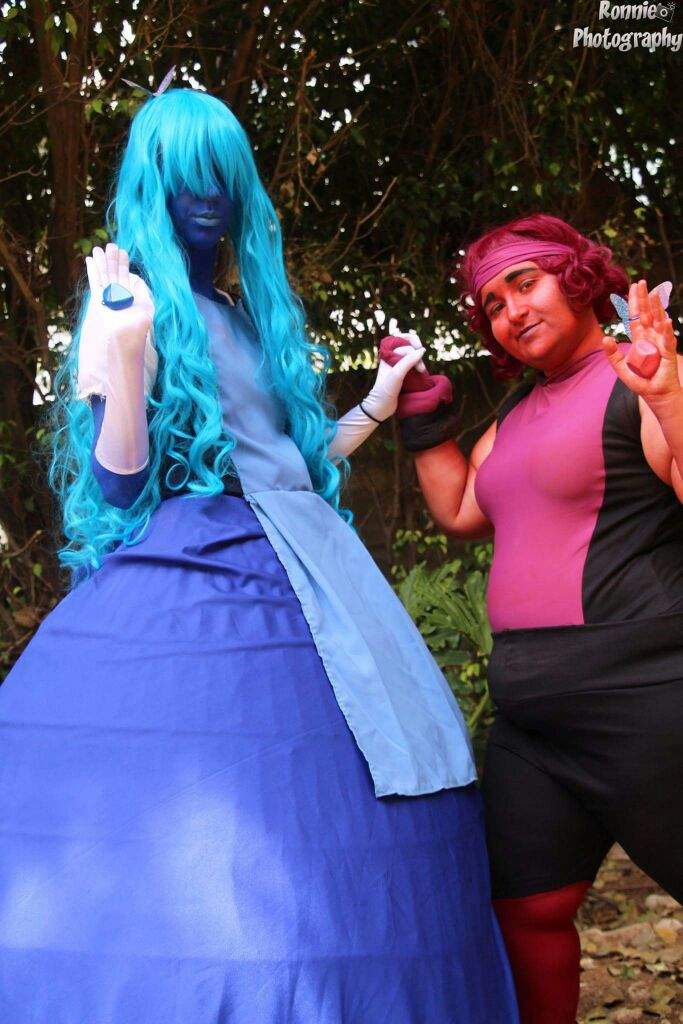 Ruby/Sapphire Cosplay Photos.