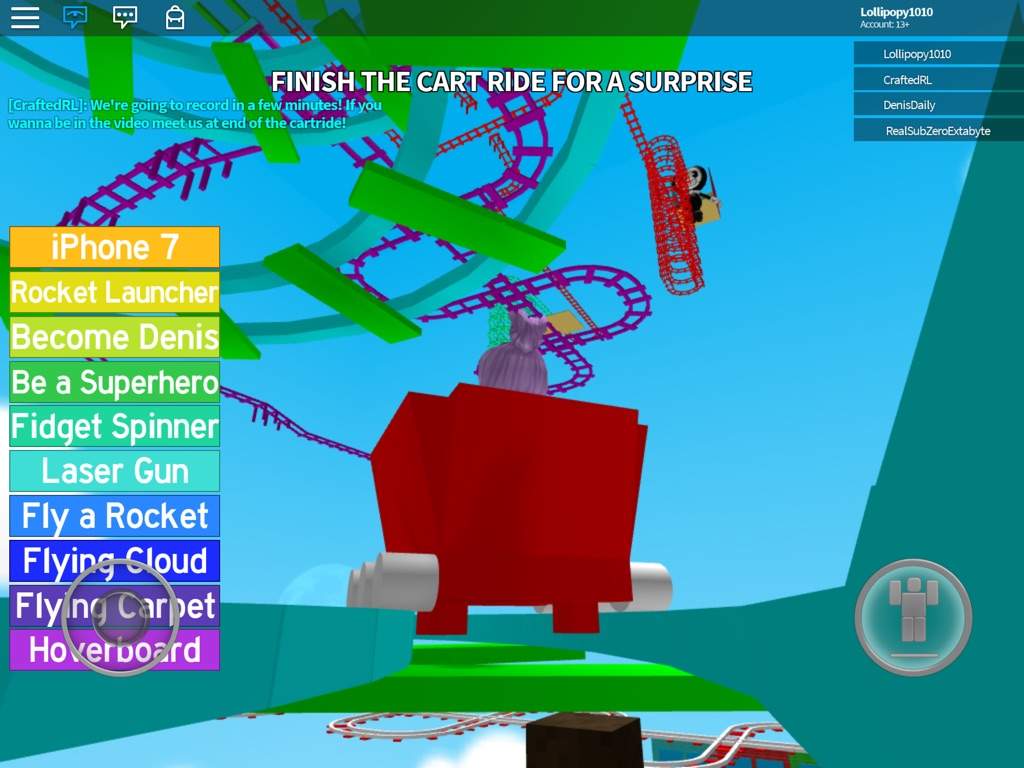 Bendy In Roblox Bendy And The Ink Machine Amino - cart ride into denis roblox