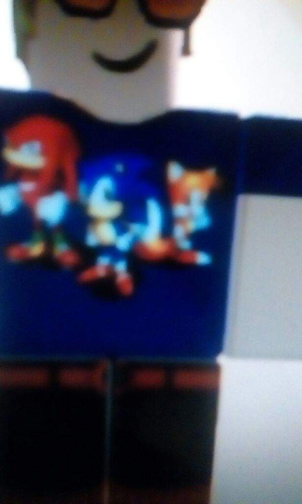 Sonic The Hedgehog Roblox Shirt