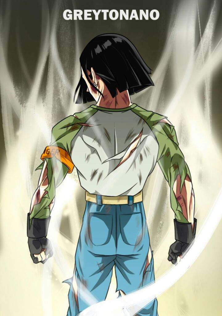 PNG a Android 17 (1) Wiki DRAGON BALL ESPAÑOL Amino