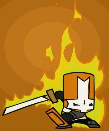 castle crashers orange knight