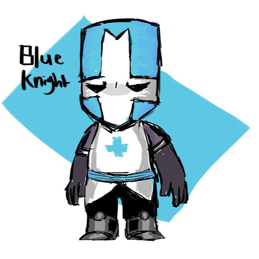 blue knight castle crashers